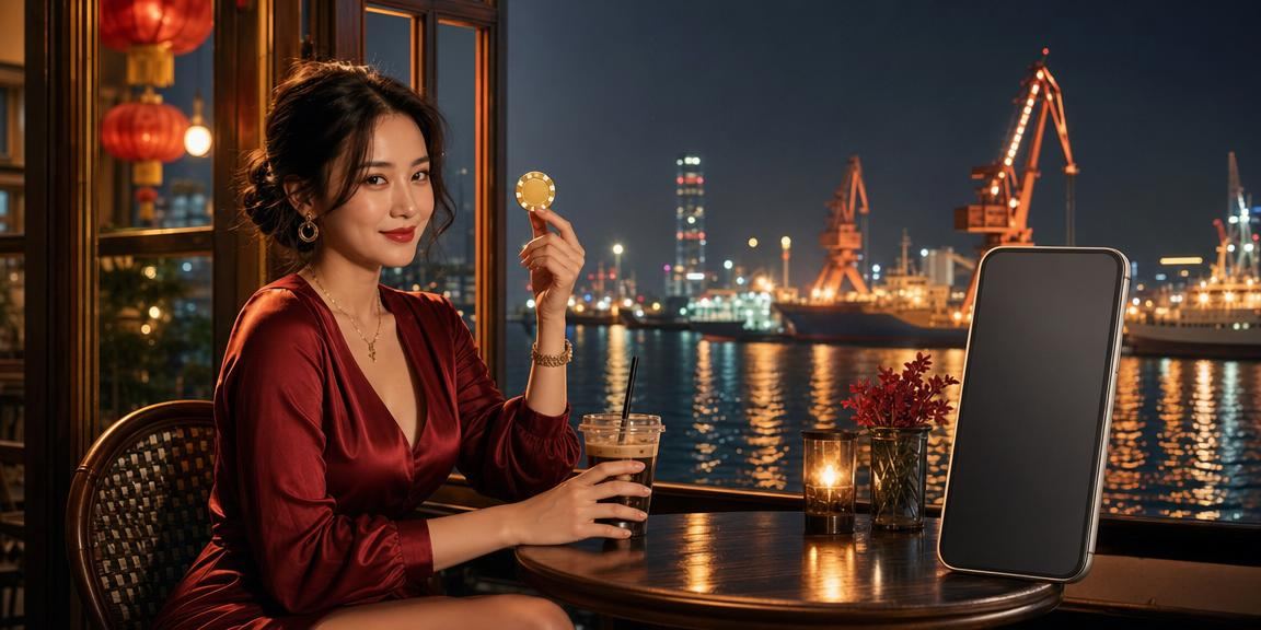 Người dùng tại Hải Phòng đặt cược trực tuyến qua điện thoại bên tách cà phê