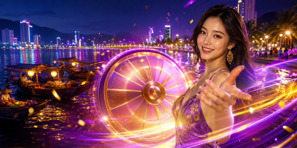 Màn hình roulette neon tại Nha Trang hiển thị trên ứng dụng di động 2242